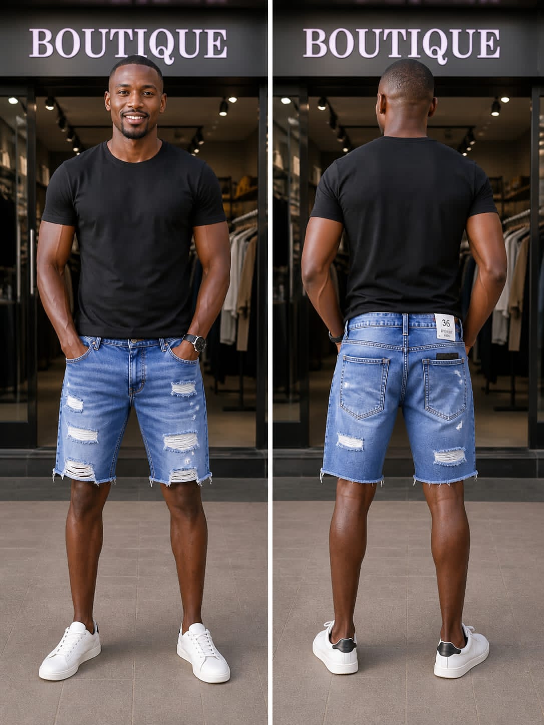 Men Denim Short